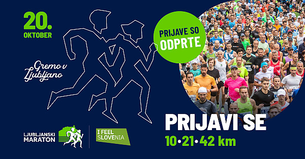 Izteka se prvi prijavni rok za Ljubljanski maraton!